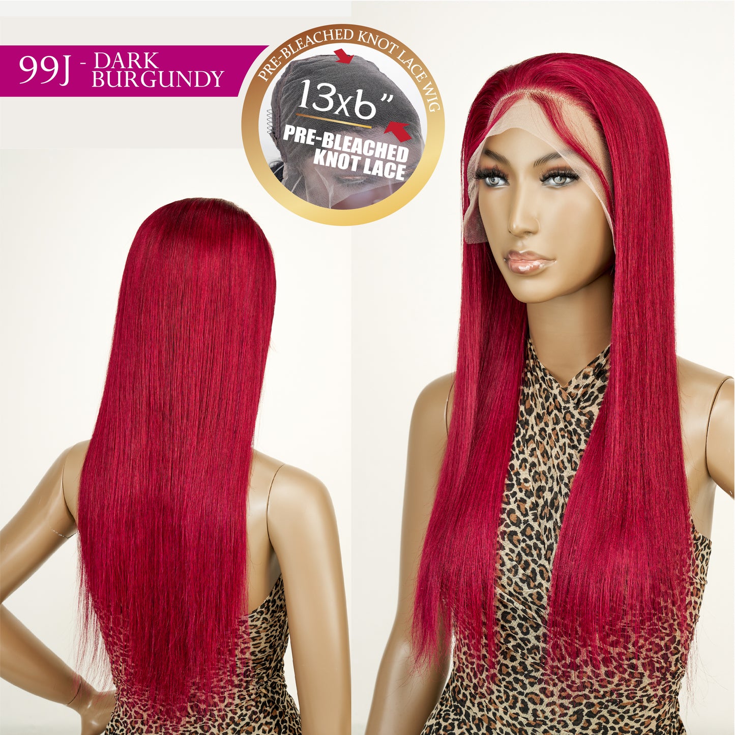 13x6 lace front wigs human hair - STRAIGHT - CATCH