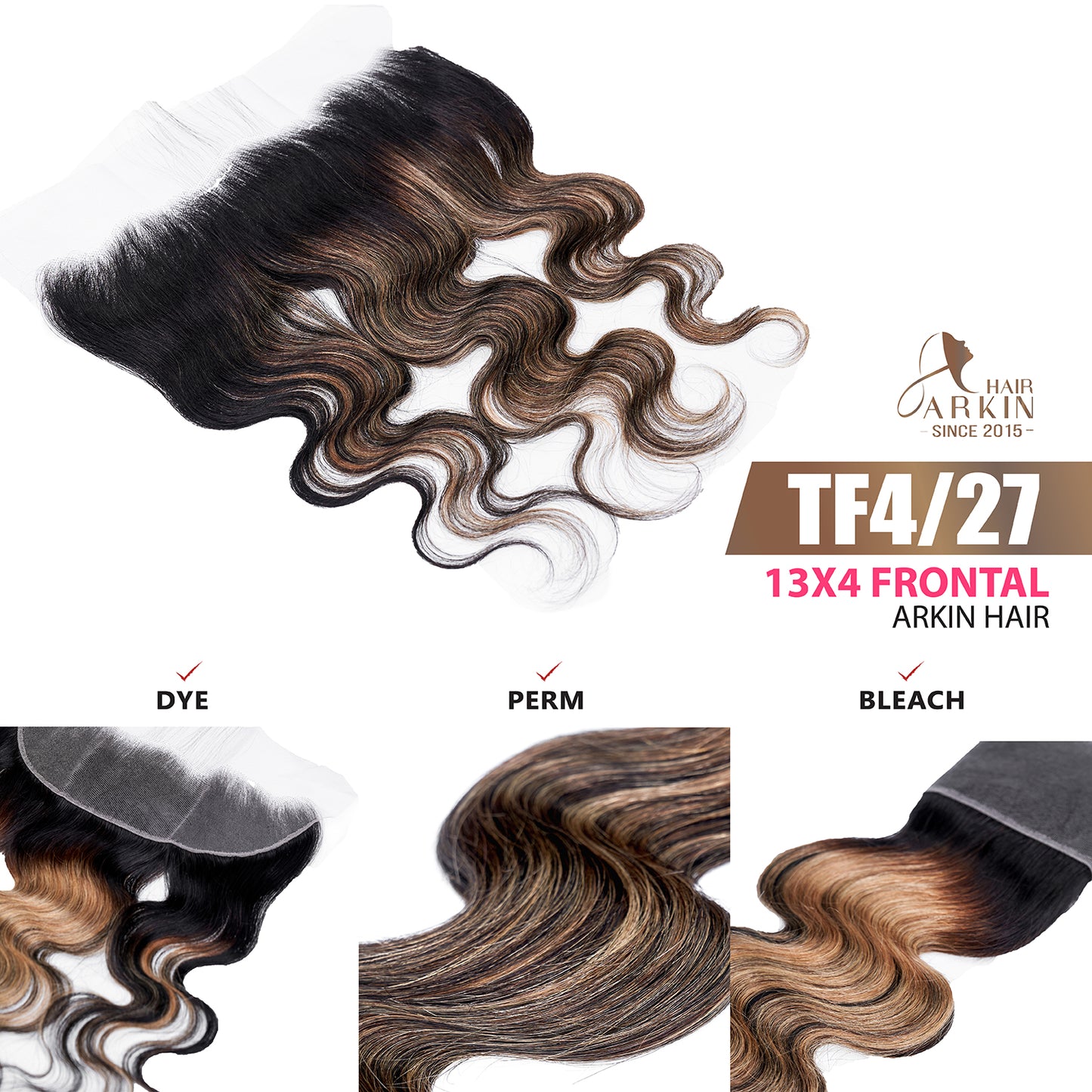 13x4 Lace Frontal Closure 15A Body wave HD Lace Frontal