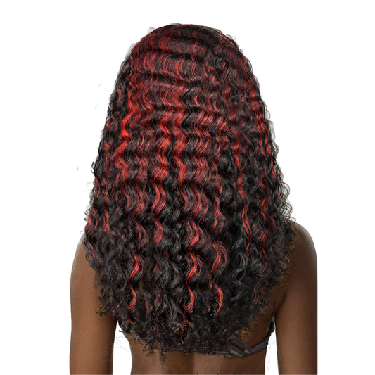 13x4 Glueless Wigs Pre Bleached Knot HD Lace Front Crimp Deep