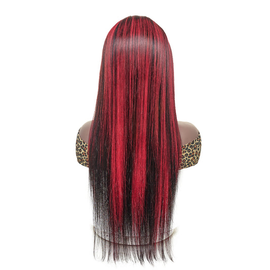 13x4 Glueless Wigs Pre Bleached Knot HD Lace Front Straight